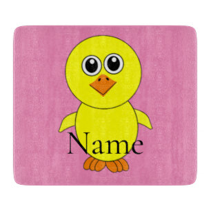 Cute Chick Thunder_Cove Cutting Board
