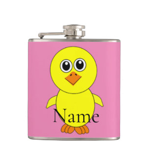 Cute Chick Thunder_Cove Hip Flask