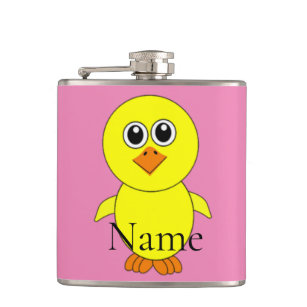 Cute Chick Thunder_Cove  Hip Flask
