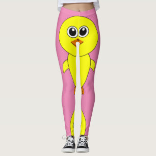 Cute Chick Thunder_Cove Leggings