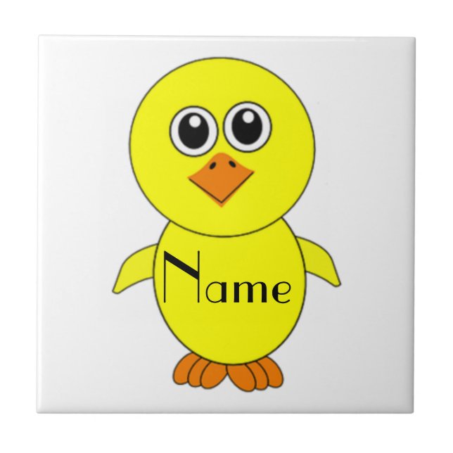 Cute Chick Thunder_Cove Tile (Front)