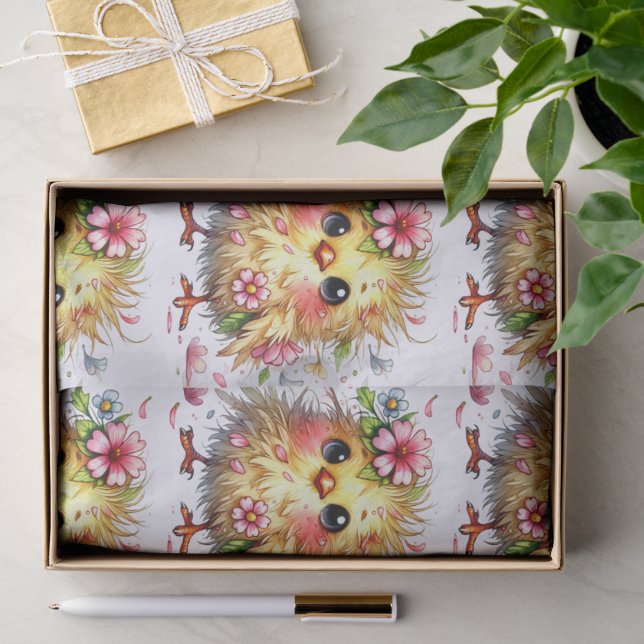 Cute Chick Tissue Paper (Gift)