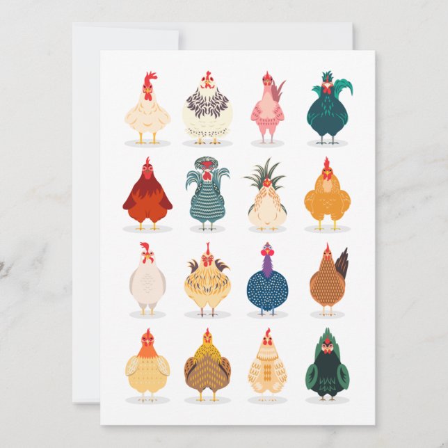 Cute Chicken Announcement (Front)