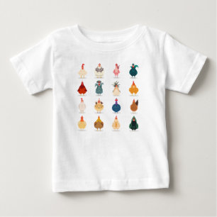 Cute Chicken Baby T-Shirt