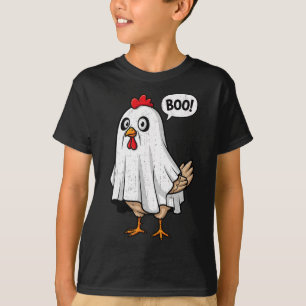 Cute Chicken Boo Funny Halloween Costume Men Women T-Shirt
