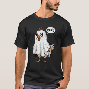 Cute Chicken Boo Happy Halloween Costume Men Women T-Shirt