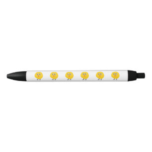 Cute chicken cartoon black ink pen