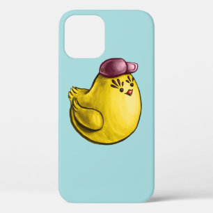 Cute Chicken Design – Funny Yellow Chick Easter iPhone 12 Case