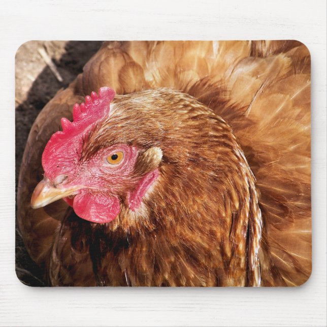 CUTE CHICKEN  MOUSE PAD (Front)