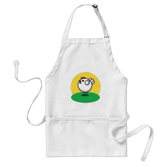 Cute Chicken Standard Apron (Front)