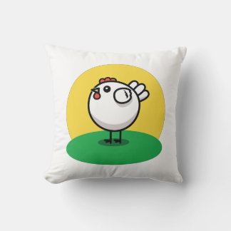 Cute Chicken Throw Pillow