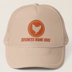 Cute Chicken vendors add name hat