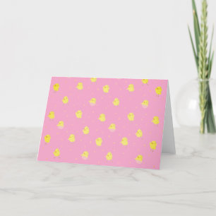 Cute Chicks Easter Holiday Card
