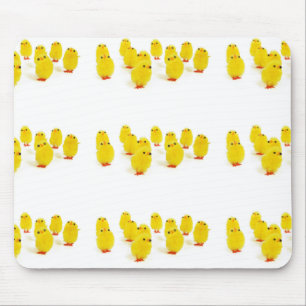 cute chicks mouse pad