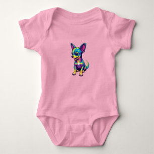 Cute Chihuahua Baby Bodysuit