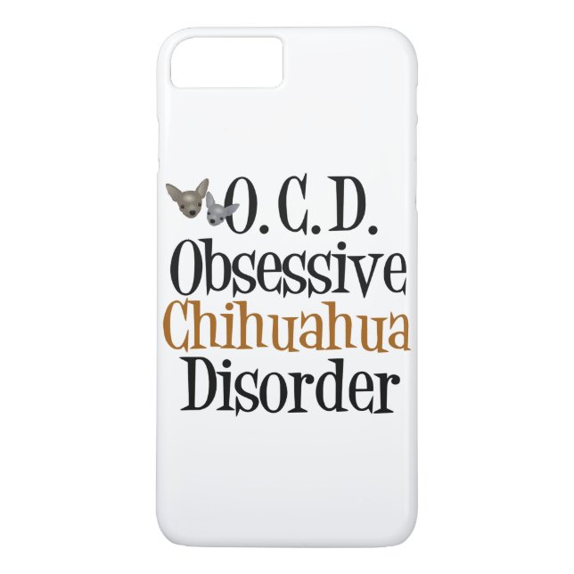 Cute Chihuahua Case-Mate iPhone Case (Back)