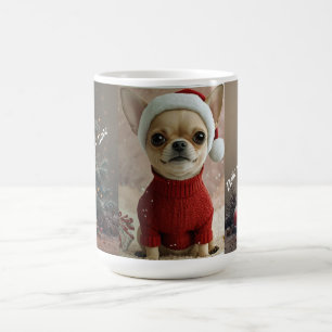 Cute Chihuahua Christmas Mug Personalized Holida