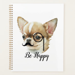 Cute Chihuahua Dog Lover Planner