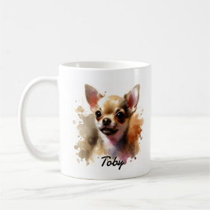 Cute Chihuahua Personalize Coffee Mug