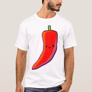 Cute chili pepper Delight � Cute Animal Art T-Shirt