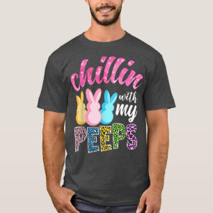 Cute Chillin With My Students Easter Day Funny Tea T-Shirt