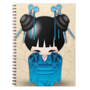 Cute China Doll Notebook