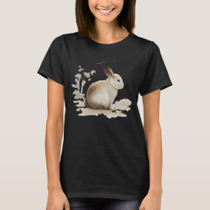 Cute Chinese Style Bunny Rabbit Plush Toy T-Shirt