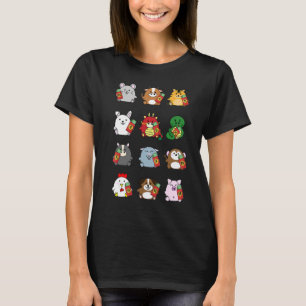 Cute Chinese Zodiac Animal Signs Lunar New Year T-Shirt