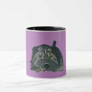 Cute Chinois Noir Shar Pei Mug
