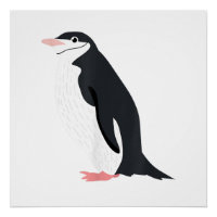 Cute Chinstrap Penguin Funny Antarctic Animal Love