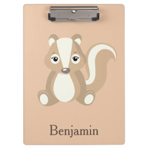 Cute Chipmunk Clipboard