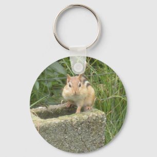 Cute Chipmunk Keychain