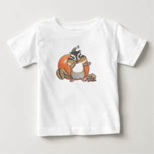 Cute Chipmunk (Squirrel)  Pumpkin Baby T-shirt