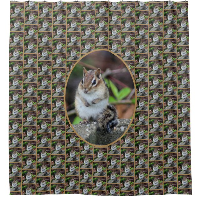 Cute Chipmunk Wildlife Pattern (Front)