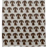 Cute Chocolate Dachshunds Pattern Wiener Dog Lover