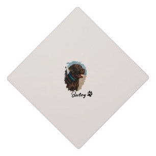 Cute Chocolate Labrador Dog – Bailey Pet Gift Graduation Cap Topper