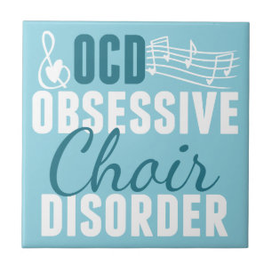 Cute Choir Teal Tile