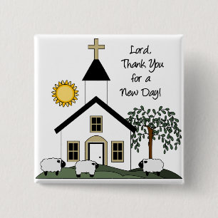 Cute Christian Button