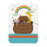 Cute Christian Kids Magnet Bible Story Noah’s Ark