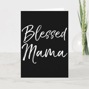 Cute Christian Mom Mother's Day Gift From Kids Ble Card