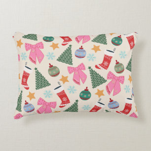 Cute Christmas Accent Pillow