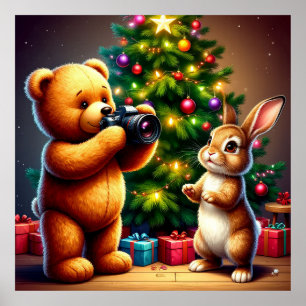 Cute Christmas Animal Decor For Cozy Winter Room