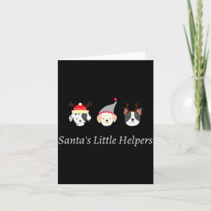Cute Christmas Animal T Shirt  Card