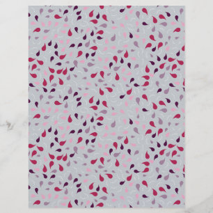 Cute Christmas At The Table Scrapbook Paper
