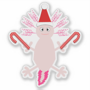 Cute Christmas Axolotl