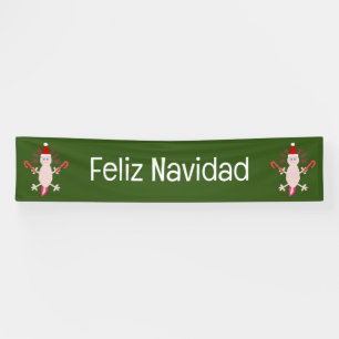 Cute Christmas Axolotl Custom Banner