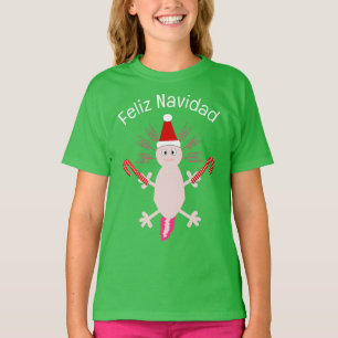 Cute Christmas Axolotl T-Shirt