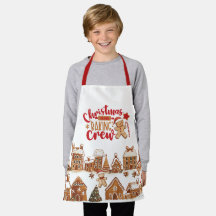 Cute Christmas Baking Crew Gingerbread Man Houses 