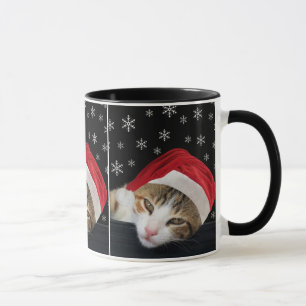 Cute Christmas Cat Mug