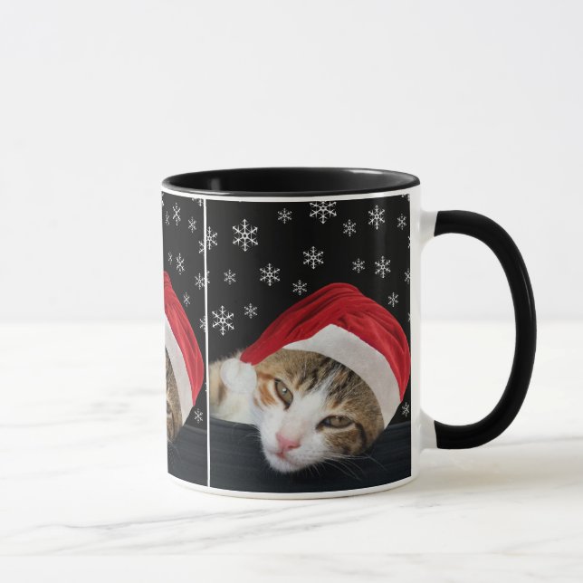 Cute Christmas Cat Mug (Right)
